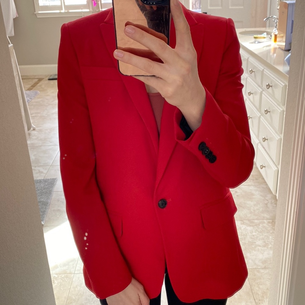 Club Monaco Blazer Red Size 2 (XS)